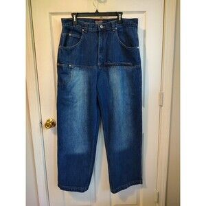 Y2K Vintage Ackers Men 36x30 Painter Carpenter Pants Jeans Skater Streetwear